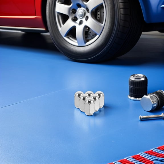 OUNONA 10Pcs Wheel Hub Screws Hex Head Bolts for Car Tire Nuts and Trailer Wheel Lug Nuts