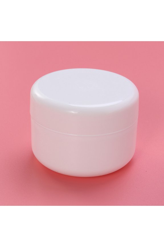 10Pcs White Cosmetic Storage Box Made of PP Material Ideal for Travel and Daily Makeup Storage