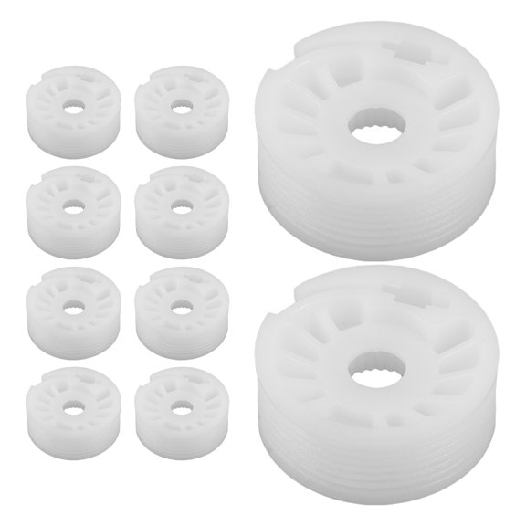 OUNONA 10Pcs White Window Regulator Sprocket Kit with Enhanced Stability for Car Window Repair