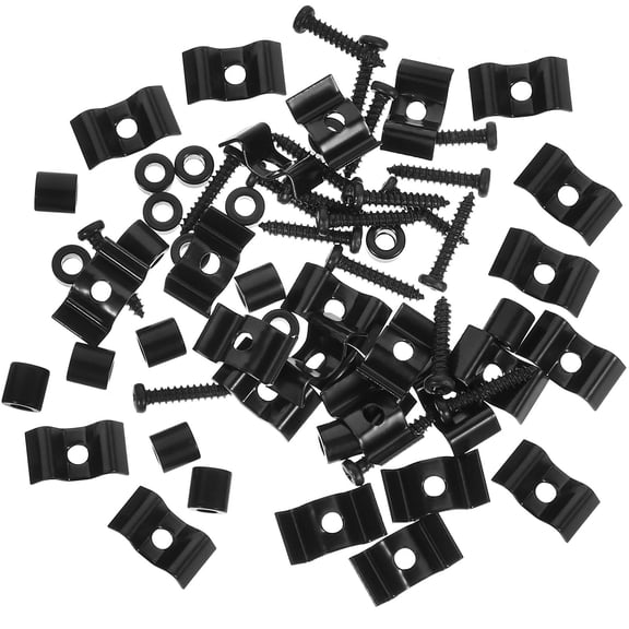 WEAVILUX Guitar String Retainer Metal 10 Sets for Musicians and Guitar Players Accessories