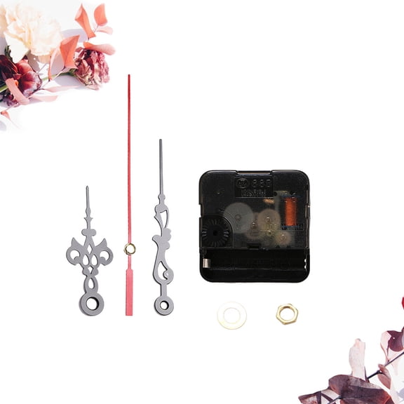 OUNONA 10Set Movement Kit Clock Quartz Simple Elegant Design Assorted Colors