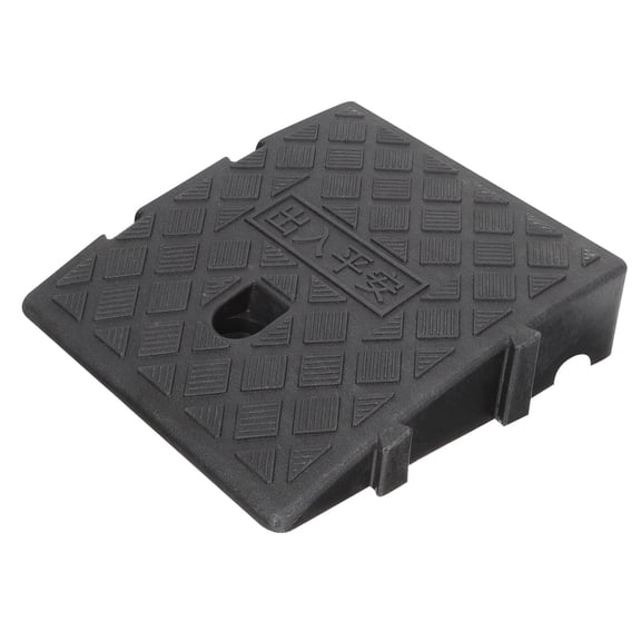 OUNONA Trailer Tire Change Ramp Ramp Black Plastic 10Pack 10.6X10.2X2.8in