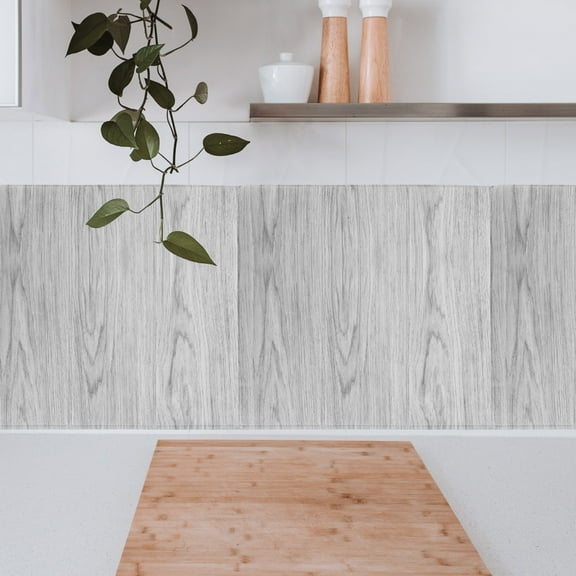 OUNONA Realistic Texture Self Adhesive Wallpaper for Wall Light Grey 3D Brick Paneling Sheets for Unique Home Decor Removable 10pcs