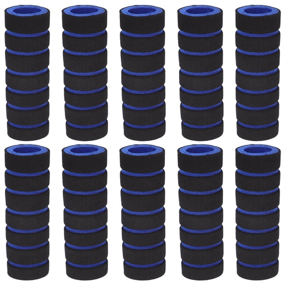 OUNONA 10pcs Ab Training Sleeve Rolling Sponge Roller Gym Exercise Sponge Pads Roller Pad Replacements