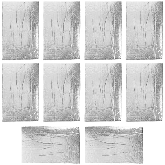 OUNONA 10pcs Automotive Sound Deadening Mats for Engine Compartment Noise Reduction and Heat Insulation