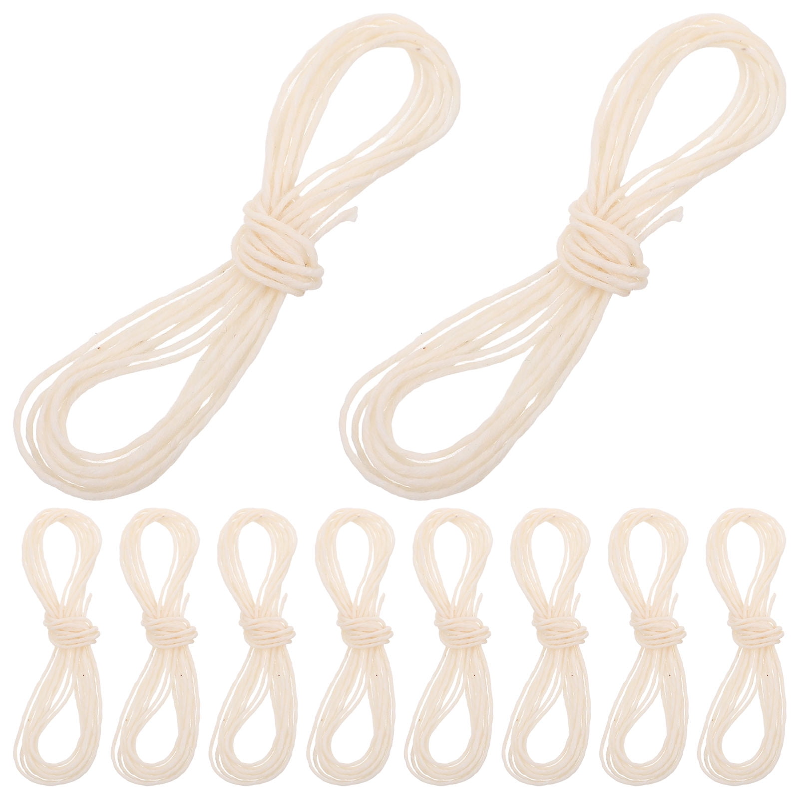 OUNONA 10pcs Erhu Qianjin Strings Cotton Material Lines Professional Erhu Tuning Lines Chinese Violin String Maintenance Supply