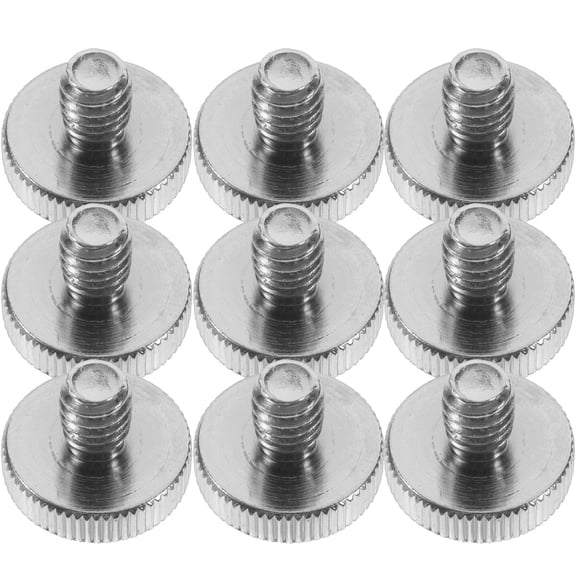 OUNONA 10pcs Metal Tripod Thread Adapter Camera Accessories Iron Corrosion Resistant Photography