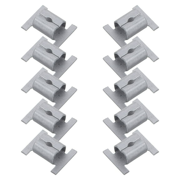 Tineasur U Type Bumper Fastener Clips for Cars, Easy Installation, Auto Body Panel Retainers,