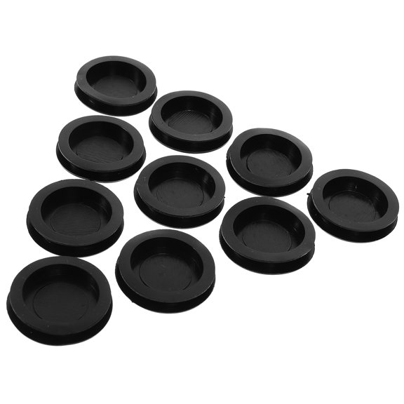 Tineasur Black PVC Door for Home Use, Floor , Easy to Clean, Keeps Rooms Neat and Prevents Door Damage