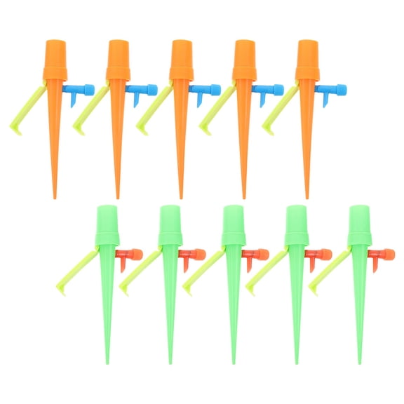 OUNONA 10pcs Self Watering Spikes Auto Drippers Irrigation Devices Automatic Waterer for Potted Plants