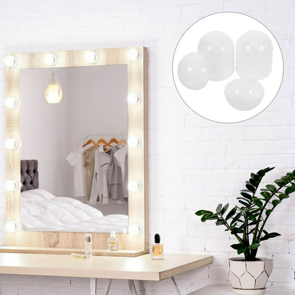 OUNONA 10pcs Vanity Light Bulb Covers For Bathroom Lighting Lamp Shades For Makeup Mirror Lamp Housing Replacement Shade Globes For Vanity Light Enclosure