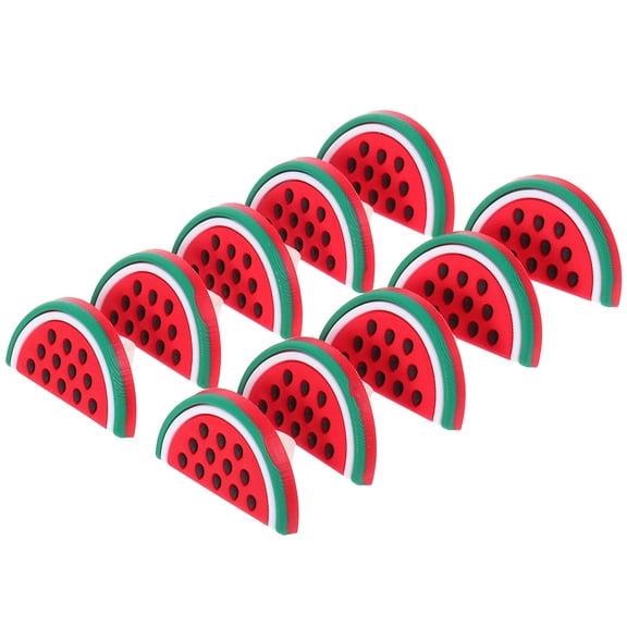 Tineasur Watermelon Straw Toppers for Tumblers - Fun Fruit Drink Accessories for Cups, Bottles, and Reusable Straws