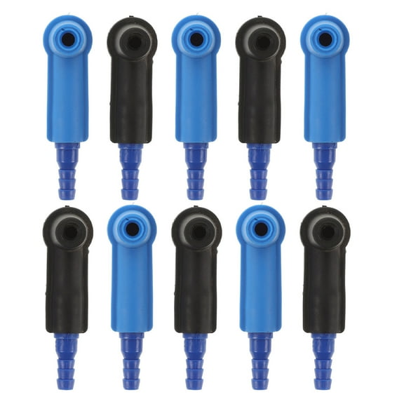 OUNONA 12 Pcs Bleed Nozzle Brake Fluid Refilling Adapter Changer Parts