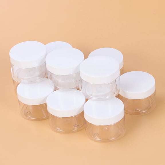 OUNONA  12 Pcs Clay Storage Favor Jars Refillable Containers Travel Cosmetic Empty