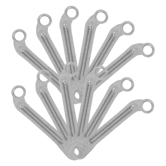 OUNONA 12 Pcs Electric Table Fan Shaking Head Connecting Iron Rods Convenient Replacement Connection Rod Practical Metal Rocker Rod Electric Fan Accessory