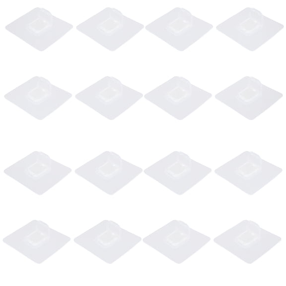 OUNONA 12Pcs Acrylic Plate Brackets for Storing Practical Partition Brackets Transparent Shelf Accessories