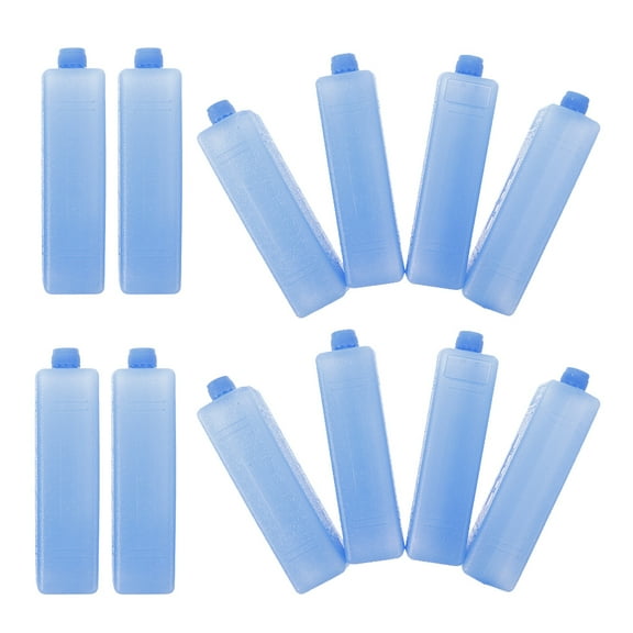 OUNONA 12pcs Ice Blocks Packs Reusable Portable Cooler Freezer Pack for Air Conditioner Fan