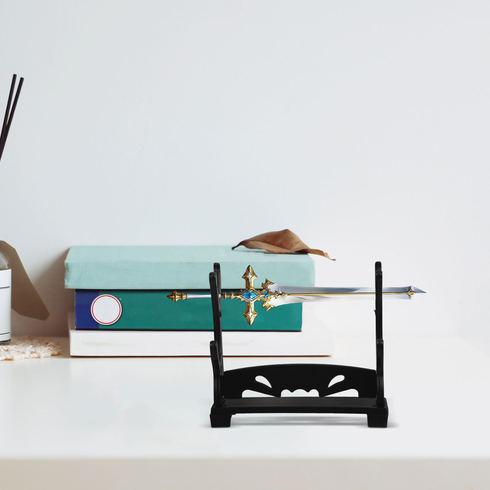 DRAFIDEEP Display Shelves Fir Swords for Collectors 12Pcs 2.75X2.36X1 ...