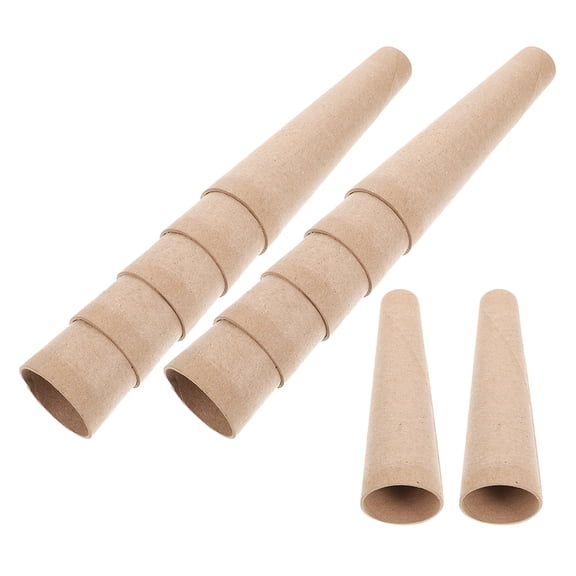 OUNONA  12 Pcs Wool Winder Tubes DIY Knitting Paper Delinting Machine