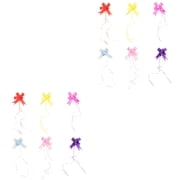 OUNONA 12 pcs Beautiful Wedding Car Bows Durable Gift Packing Bows Creative Gift Decors