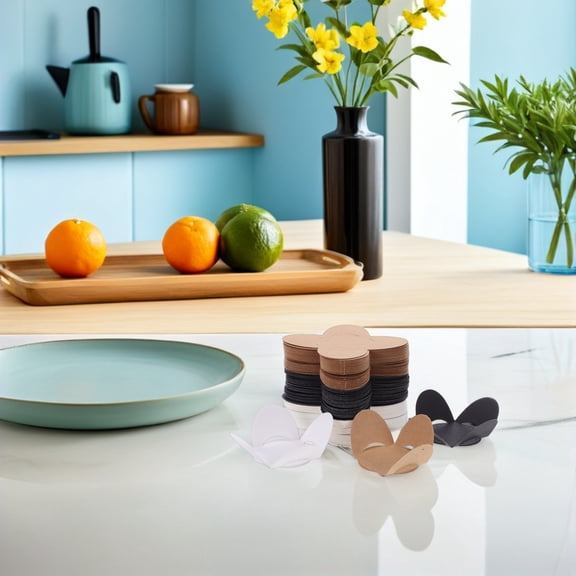 OUNONA Stable Assorted Color Paper Truffle Liners for Chocolate Candy 120Pcs