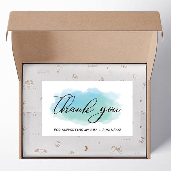 OUNONA 120Pcs Inspiration Stationery Note Cards Assorted Color Thank You Notes for Retail Use