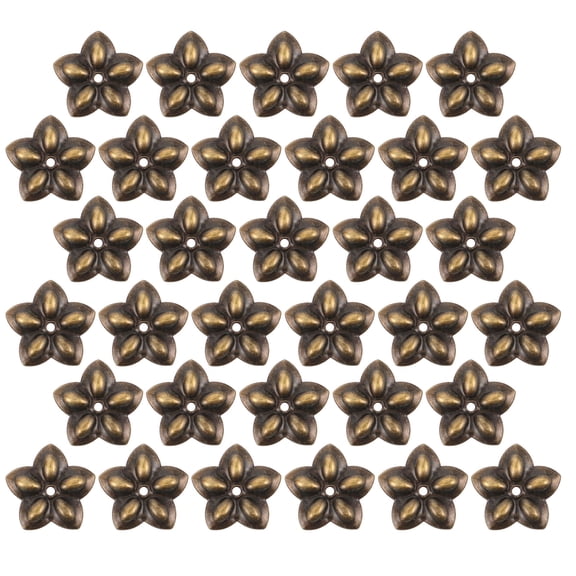 OUNONA 120Pcs Upholstery Tacks for Furniture Zinc Alloy Metal Dark Brown Decorative Nails