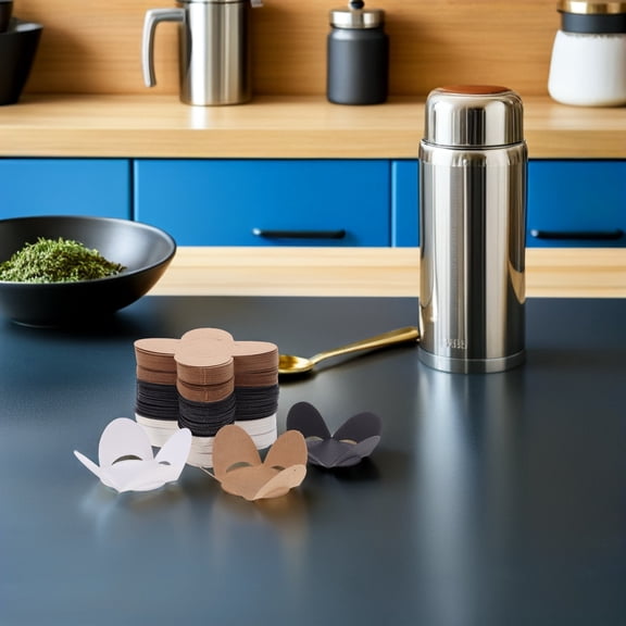 OUNONA Truffle Wrapper Liners, Stable Presentation, Versatile Usage, Assorted Color, 120Pcs