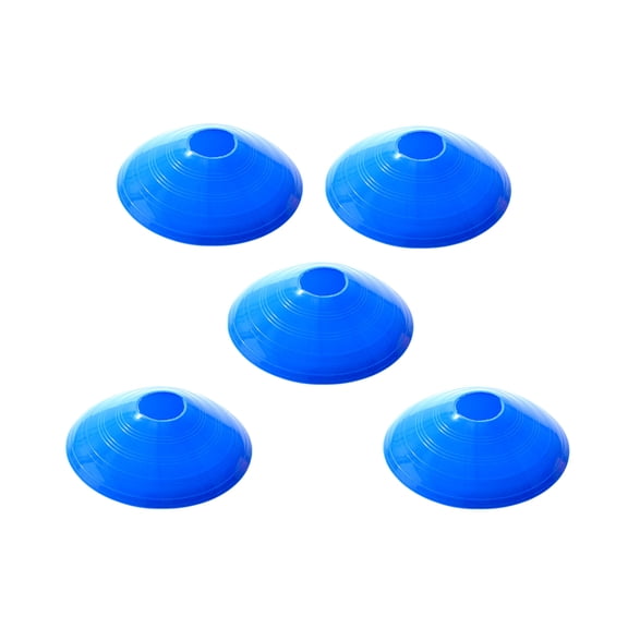 OUNONA 12Pack Soccer Training Marker Blue PP Ergonomic Design For Coaches for Fan Gear