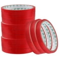 thumbnail image 1 of OUNONA 12Pcs Convenient Red Packing Tying Tape for Various Package Sizes with Excellent Adhesion, 1 of 6