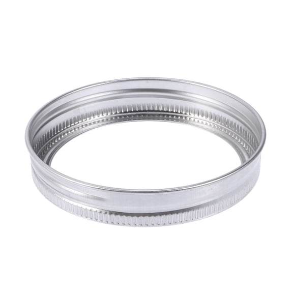 OUNONA Stainless Steel Canning Jar Rings 12Pcs Reusable Mason Jar Lids for Home Canning
