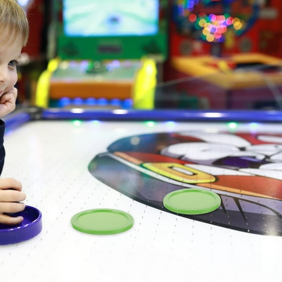 OUNONA 12Pcs Heavy Plastic Air Hockey Table Accessories Set for Home Use Easy to Install and Replace