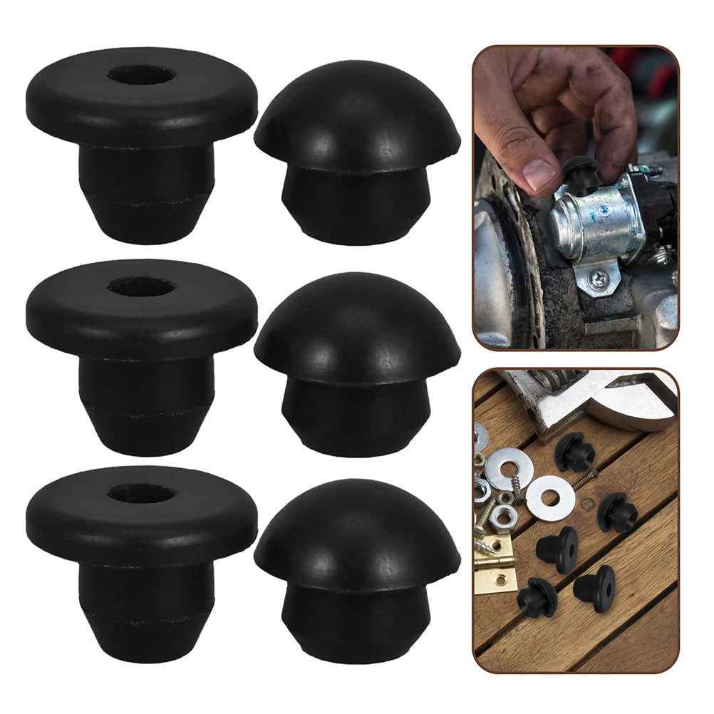 OUNONA 12pcs Jack Repair Parts Kit Featuring Hydraulic Plugs Rubber Floor Jack Oil Filler Plug Oil Filler Plugs Rubber Floor Jack Plugs For Home Garage