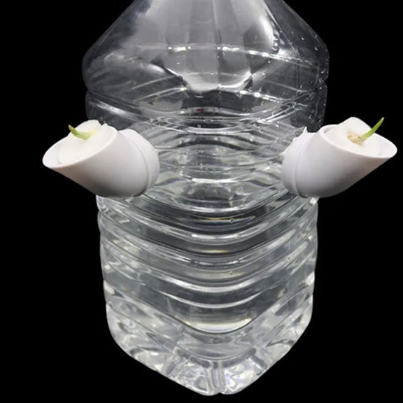 FOLOYORI Hydroponic Planter Pots White Plastic for Root Development 12Pcs 2.8X1.5X1.5In