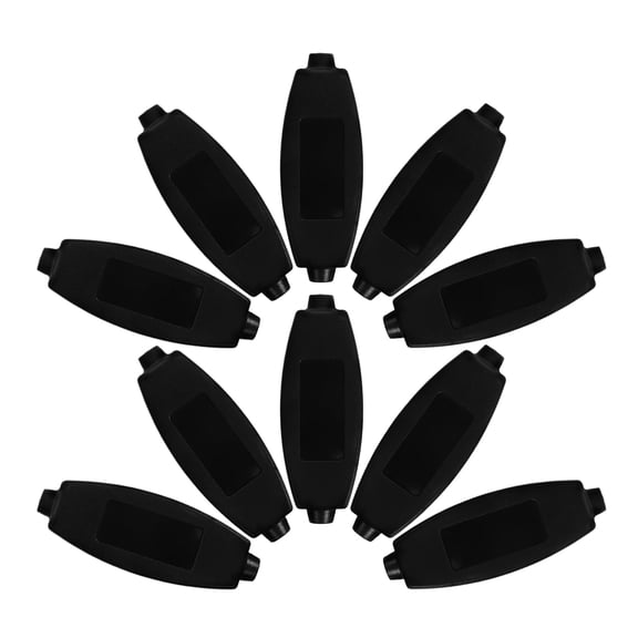 FOLOYORI Black ABS Plastic Project Box, 12pcs Plastic Enclosures for Home Appliances and Electronics