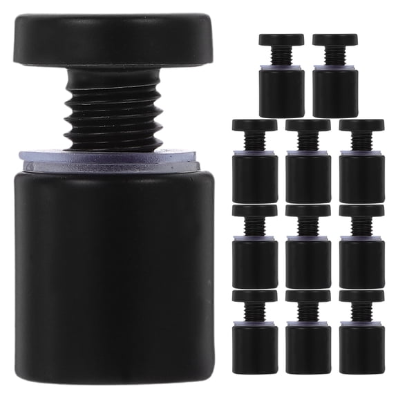 OUNONA 12pcs Stainless Steel Standoff Screws Set for Sign Mounting, Advertisement Hardware, and Easy Installation