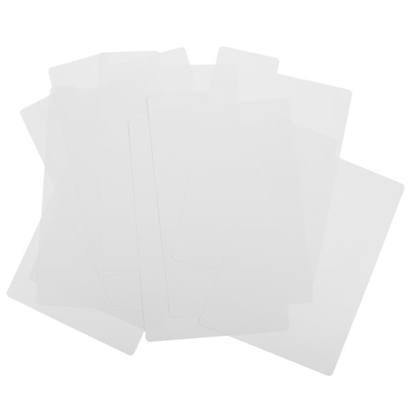 OUNONA 13 Pcs (180x280) Vinyl Record Classification Divider Separation White