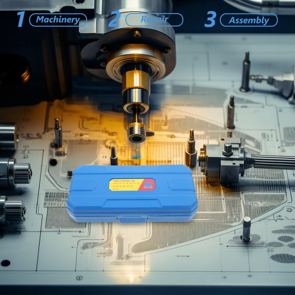 OUNONA 13Pcs Assorted Socket Set Deep Hexagonal Drive Sockets for Car Maintenance and Repair