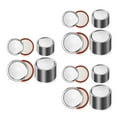 thumbnail image 1 of OUNONA 144 Pcs  Canning Lids Wide Mouth Bottle Covers Mason Jar Lids Sealed Bottle Covers Jar Lids For Canning Replacement Lids, 1 of 8