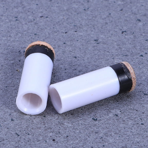 OUNONA 14pcs 12mm Pool Cue Tips Replacement Billiard Cue Ferrules Pool Stick Accessories Supplies Parts