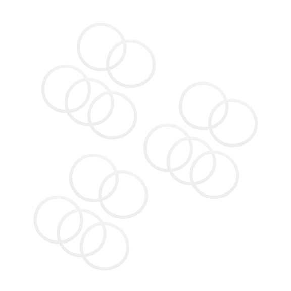 OUNONA 15 Pcs  High-Performance Silicone Bottle Sealing Rings Gasket Replacement Easy to Replace Sealing Rings Insulated Kettle Gasket