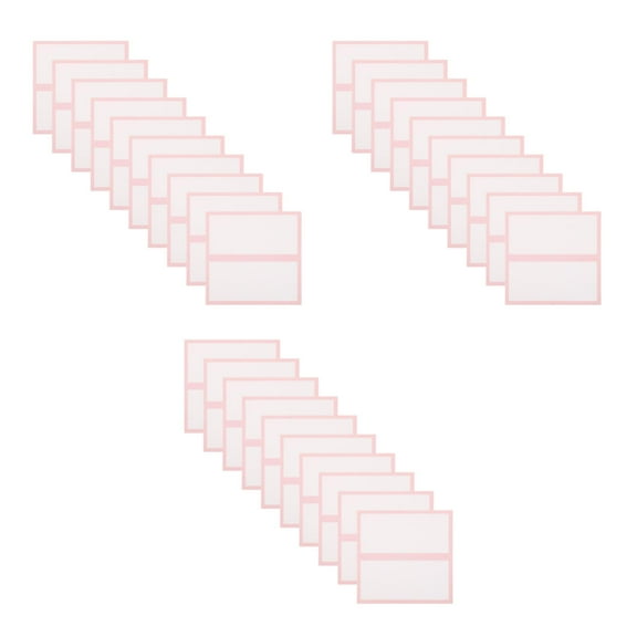 OUNONA 150 Pcs Table Place Cards Seating Name Tags Table Tent Cards Delicate Tabletop Place Cards for Receptions and Dinner Settings