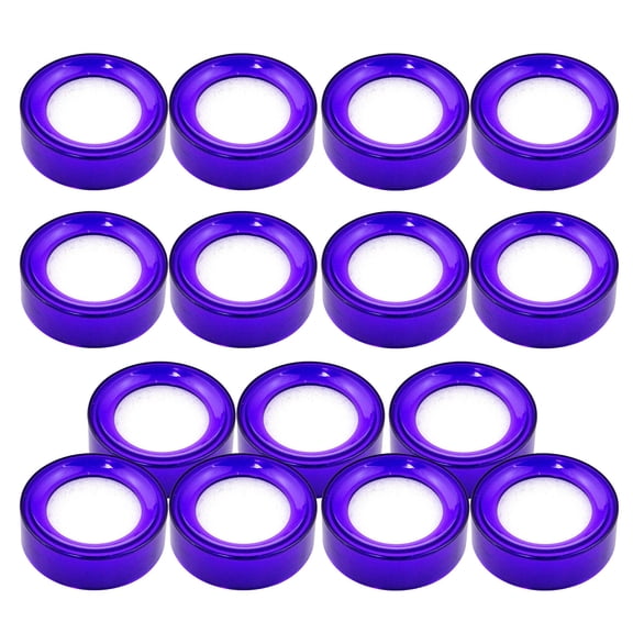 OUNONA Cashier Sponge Moistener Ergonomic Design for Paper Sorting 15Pcs