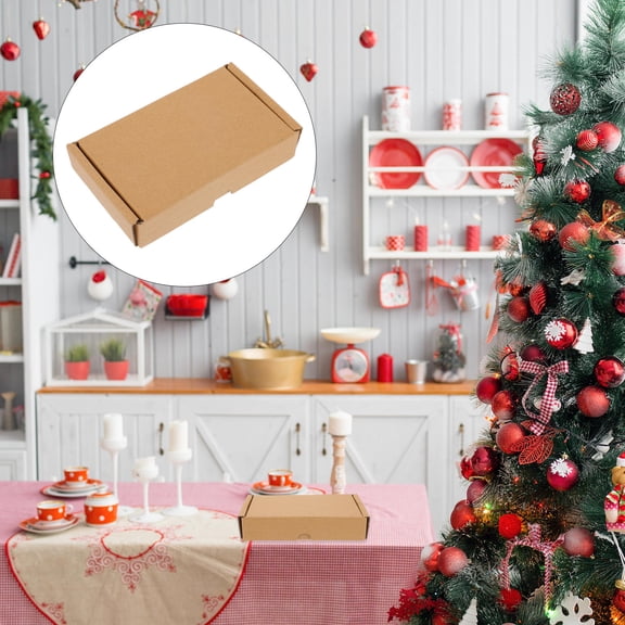 OUNONA 15-Pack Corrugated Cardboard Shipping Boxes with Moisture Resistant Design, Lightweight Storage and Aircraft Packaging