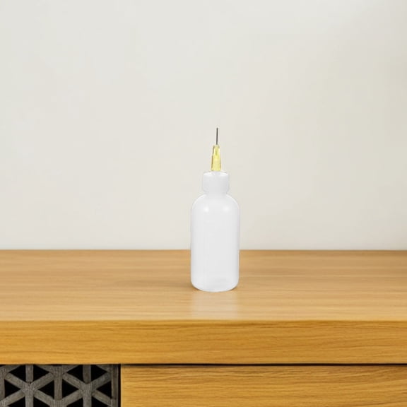 OUNONA 15-Piece Ceramic Coating Applicator Bottles with Plastic Caps for Clay, Paint, and Craft Use - White, Multi-Purpose