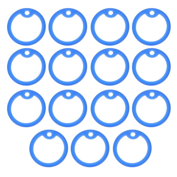 OUNONA 15pcs Military Dog Collar Silencers Set - Quiet Pet Name Silencers for Comfortable and Wear