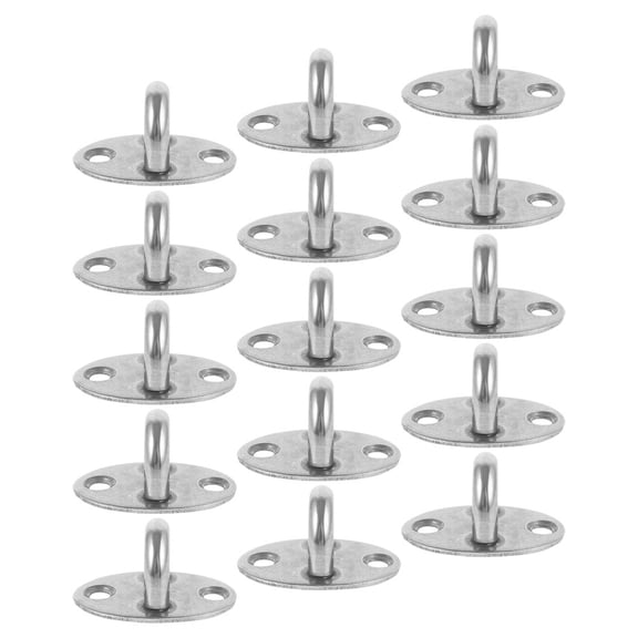 FOLOYORI 15Pcs Durable Stainless Steel Window Hooks Heavy Duty Ceiling Fan Suspension