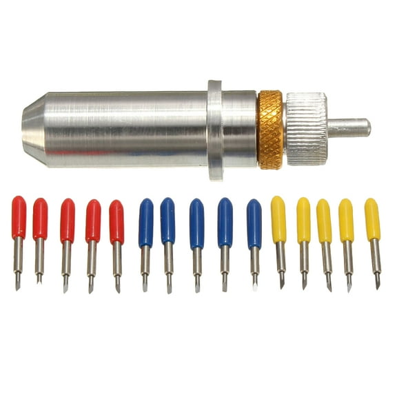 OUNONA High Blades Multi Color for Wood PVC Mdf 16Pcs