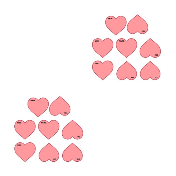 OUNONA 16 pcs Shopping List Notepads Grocery List Notepad Memo Message Sticker Message Sticker For Fridge Memo Sticker For Fridge Dry Erase Memo Note