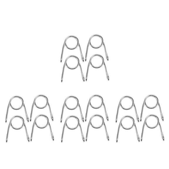 OUNONA 16 pcs Universal Motorcycle Seat Springs V Springs Easy Installation Springs Solo Seat Springs for Enhance Comfort and Style